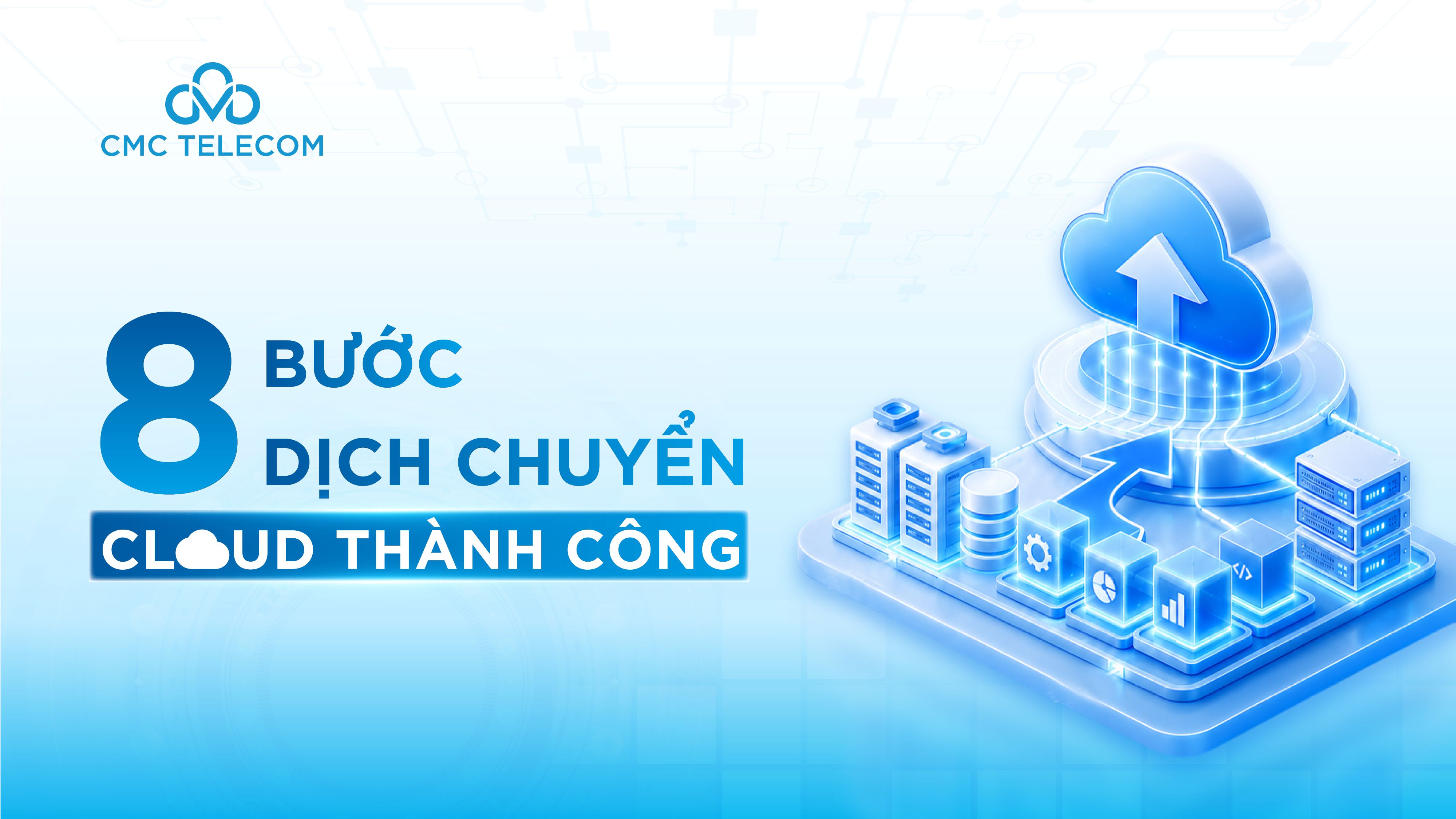 8 bước xây dựng lộ trình Cloud Migration hiệu quả cho doanh nghiệp 