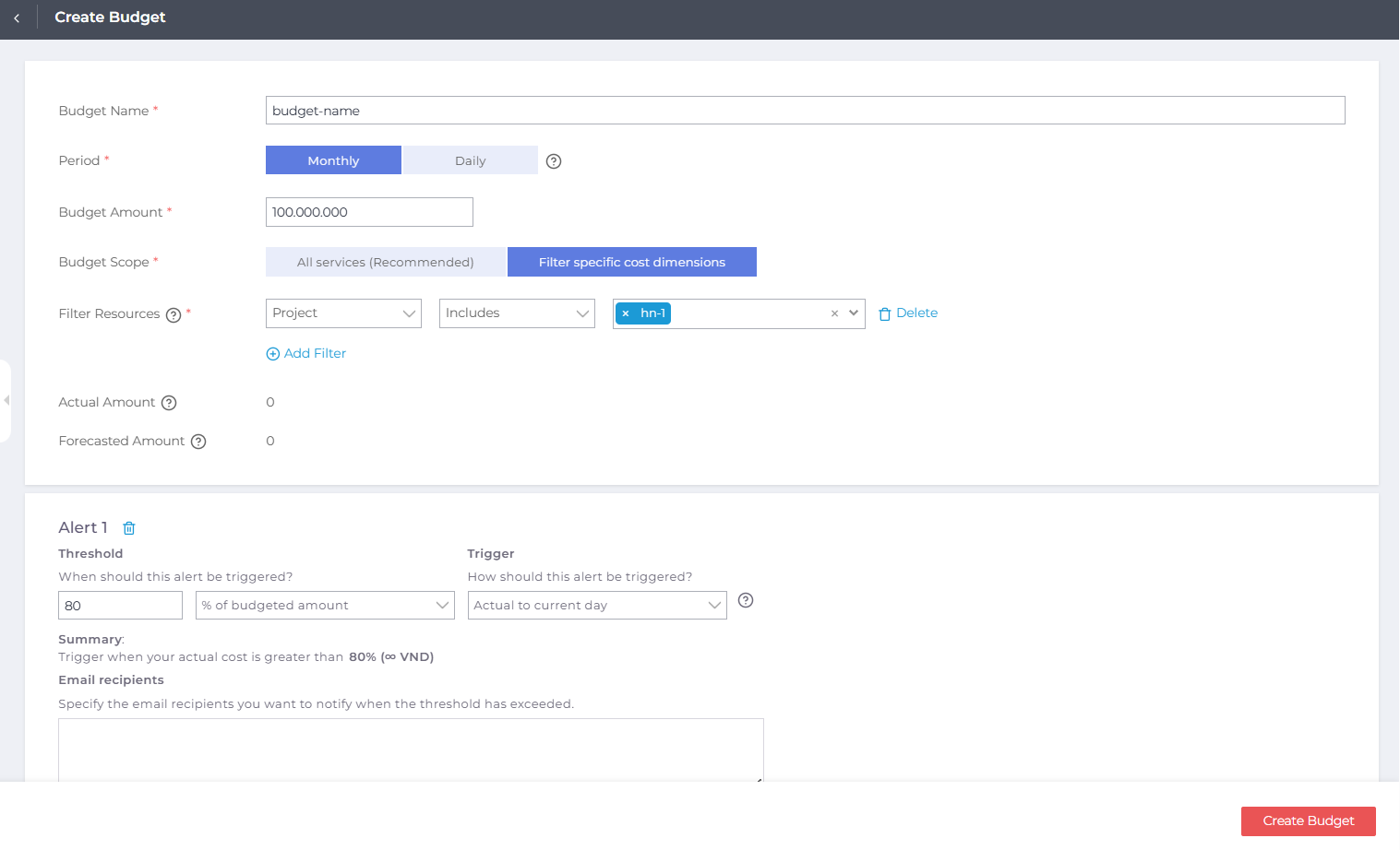 Quản lý Cloud Billing | CMC Cloud
